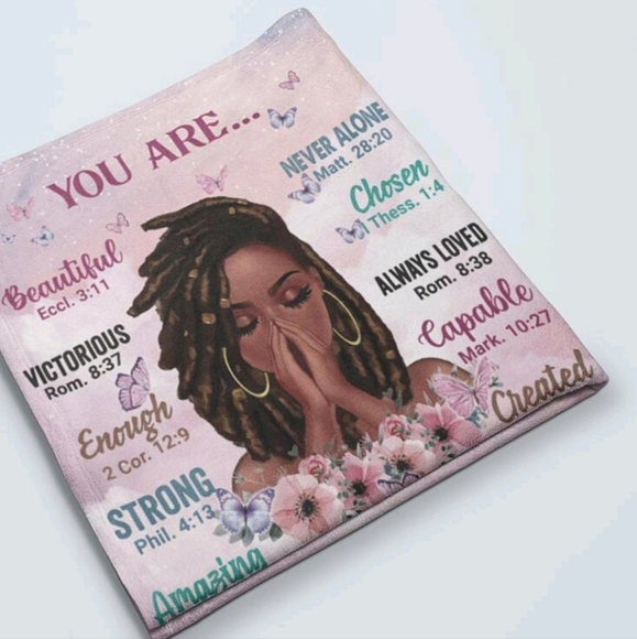 NEW You Are Pink Blanket - Picture 3 of 7